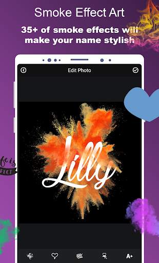 Smoke Effect Art Name - Name Art Maker screenshot 6