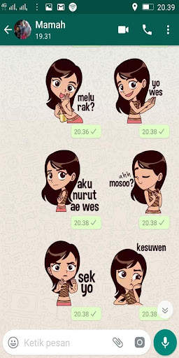 Stiker WA Jowo WAstickerapps screenshot 8