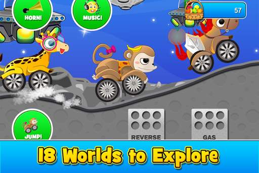 Animal Cars Kids Racing Game screenshot 3