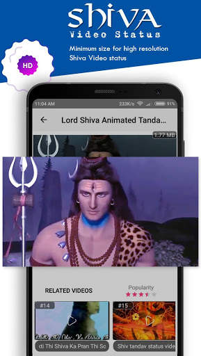 Shiva Video Status, Mahadev Wallpaper & Status screenshot 3