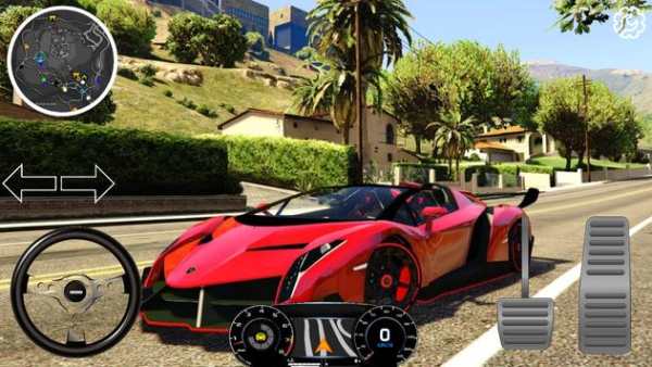 Car Racing: Lamborghini Veneno Roadster screenshot 4