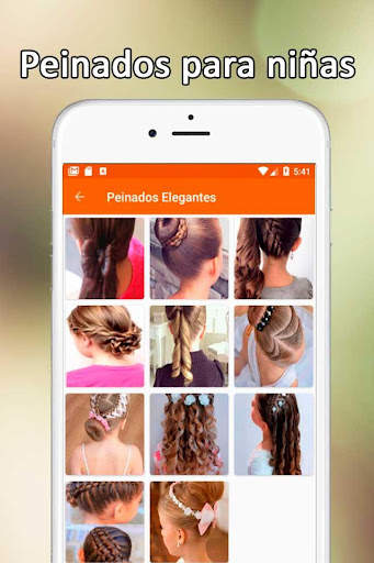 Peinados para niñas screenshot 5