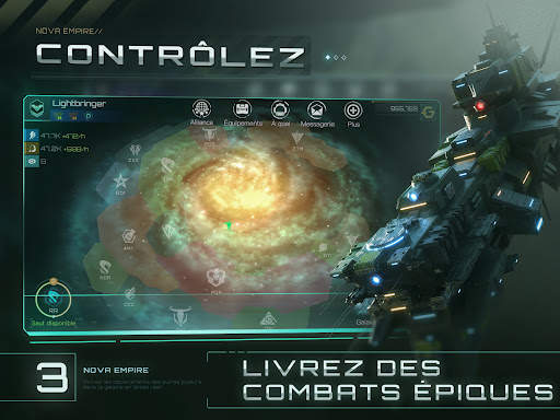 Nova Empire: MMO de stratégie screenshot 9