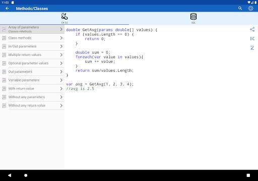 C# & SQL screenshot 1