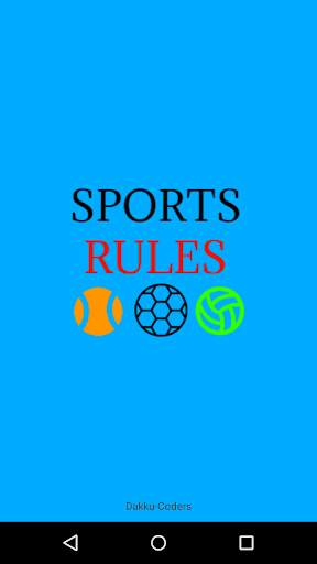 All Sports Rules screenshot 1