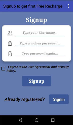 Recharge Free (RF) screenshot 2