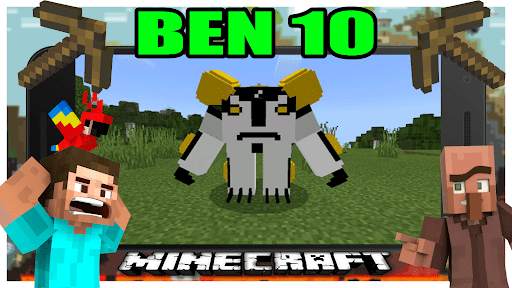 Ben 10 Alien Cartoon Mod Minecraft Games screenshot 2
