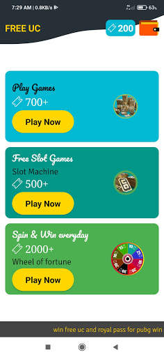 Free Uc For Bgmi screenshot 1
