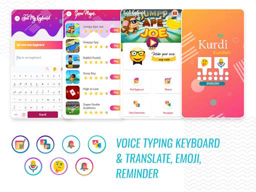Kurdish Keyboard Voice Typing - English Translate स्क्रीनशॉट 8
