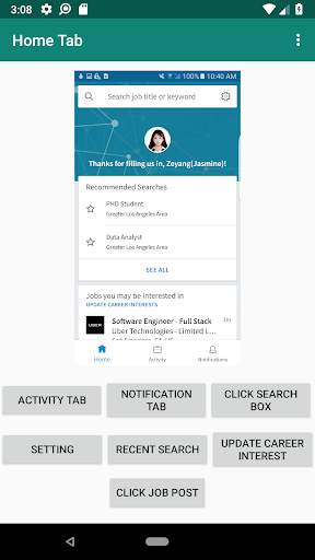 Android Navigation Demo screenshot 2