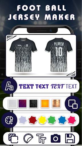 Football Jersey Maker : Football T-Shirt Design screenshot 3