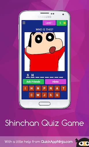 Shin-Chan Quiz Game 2021 screenshot 1
