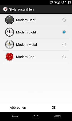 Animated Analog Clock Widget screenshot 4