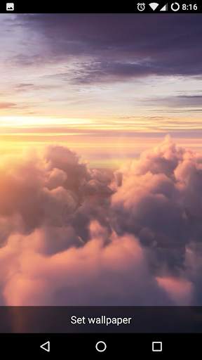 Clouds Video Live Wallpaper screenshot 3
