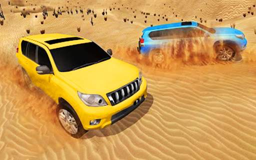 Offroad Desert Prado Game 4x4 Jeep Rally simulator screenshot 4