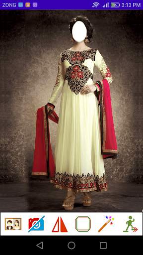 Photo Editor - Anarkali Frock screenshot 2