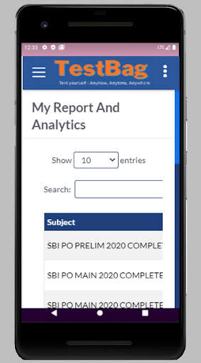 SBI-PO Online Test APP screenshot 8