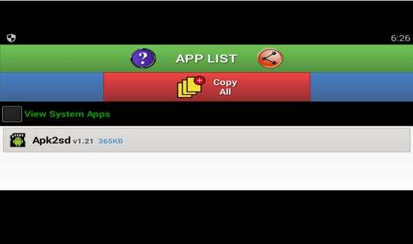 Apk Installer to Sd Card screenshot 4