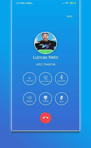 Fake 📱 Chat   video call (Simulation) screenshot 3