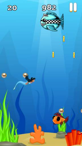 Swift Mermaid | Princess Mermaid Adventure Game screenshot 2