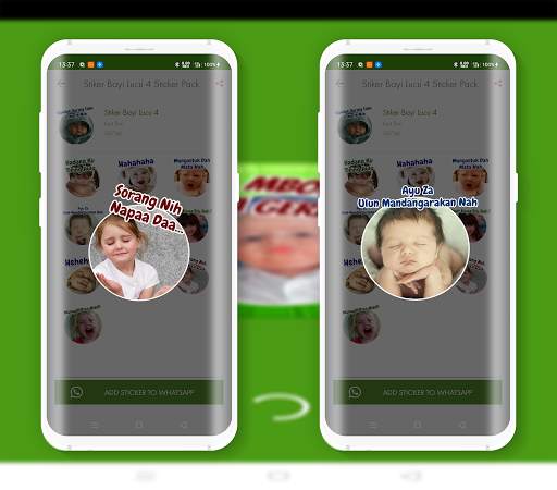 Stiker WA Bayi Lucu Bahasa Banjar screenshot 3