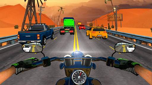 Bike Racing bike game 3d- Bike Traffic Racing, screenshot 5