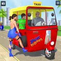 Rickshaw Driving Tourist Game logo