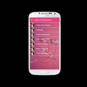 Tera Surroor 2 Lyrics screenshot 2