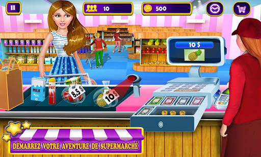 Super Market Caisse Jeu screenshot 1