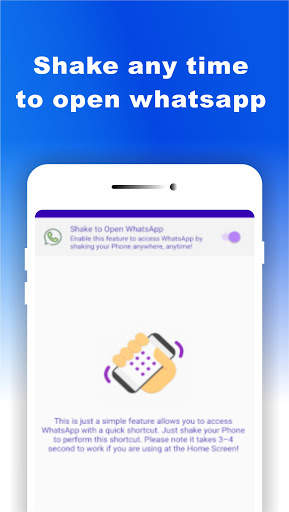 Whats Shake | Instant whatsapp opene screenshot 2