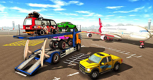 Fast Cars transport trailer 3d screenshot 3