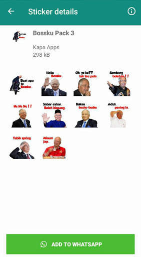 Bossku WA Sticker screenshot 5