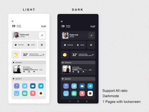 Moshi for klwp screenshot 3