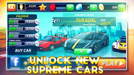 Road Racing Traffic Car Rush: Furry Highway screenshot 2