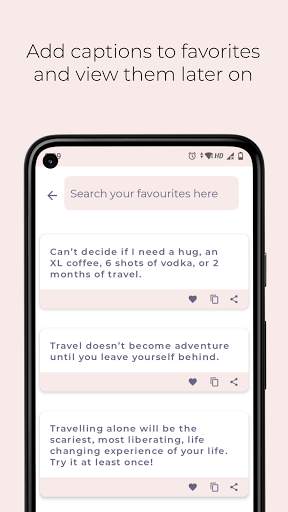 Captions for Instagram, Facebook - Captions App स्क्रीनशॉट 3