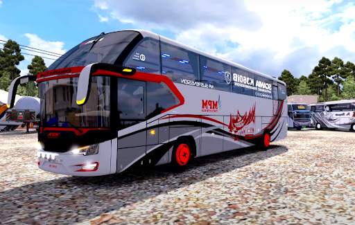 Indonesia Bus Simulator : Jetbus Livery screenshot 2