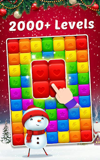 Toy Cubes Pop - Match 3 Game 1 تصوير الشاشة