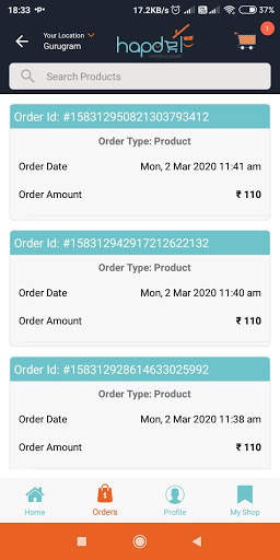 Hapdel - Online Grocery & Services Shopping App screenshot 4