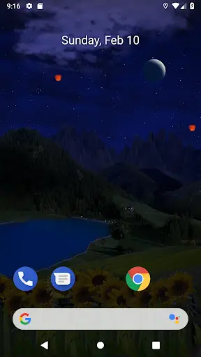 Mountain Live Wallpaper screenshot 3