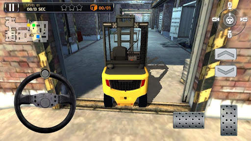 3D Forklift Simulator Parking Games 2018 screenshot 5