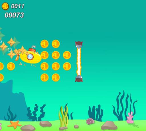 Mini Under Water Submarine 3D स्क्रीनशॉट 2