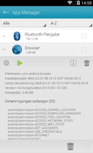 App Manager screenshot 2