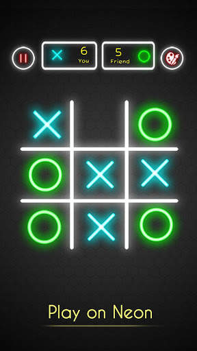 Tic Tac Toe Glow: Multiplayer! screenshot 2