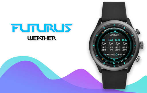 Futurus Watch Face & Clock Live Wallpaper screenshot 4
