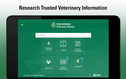 MSD Vet Manual screenshot 6