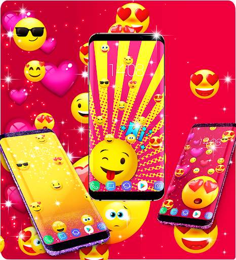 Funny smiley emoji wallpapers screenshot 4