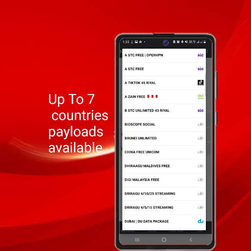 M CONNECT VPN screenshot 2