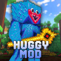 Huggy Wuggy Mod For MInecraft logo