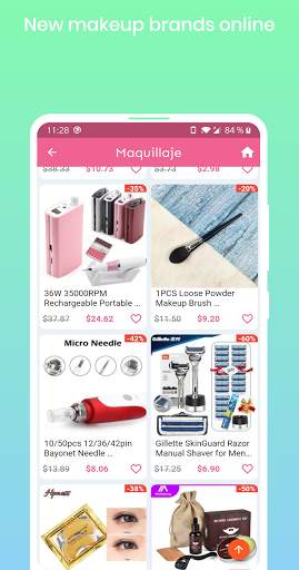 Compre Cosméticos, Maquillaje, Compras de Belleza screenshot 1