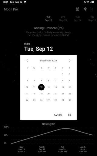 My Moon Phase - Lunar Calendar screenshot 7